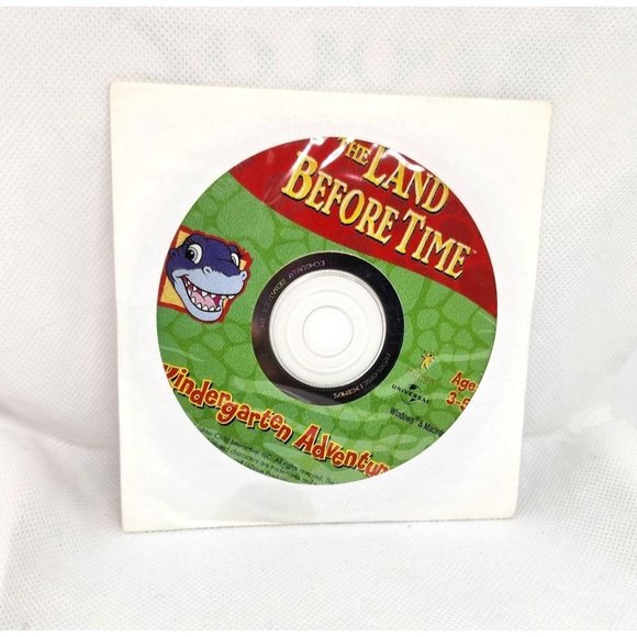 The Land Before Time Ages 3-5 Kindergarten Adventure Learning CD 2004 - Picture 4 of 4